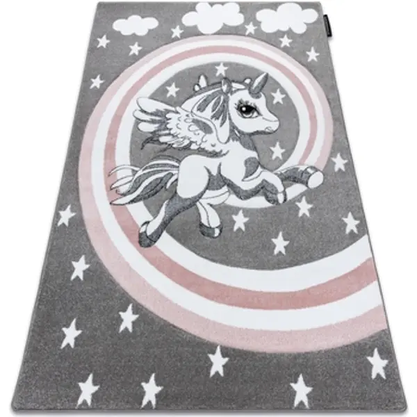 Rugsx Rugsx  Tepisi Tepih PETIT PONY PONI KONJ Siva 120x170 cm  Rugsx
