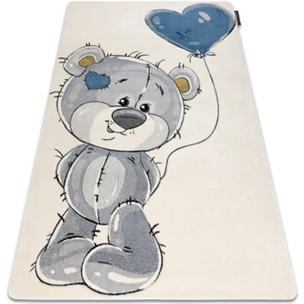 Rugsx Rugsx  Tepisi Tepih PETIT TEDDY BEAR snositi krem 180x270 cm  Rugsx