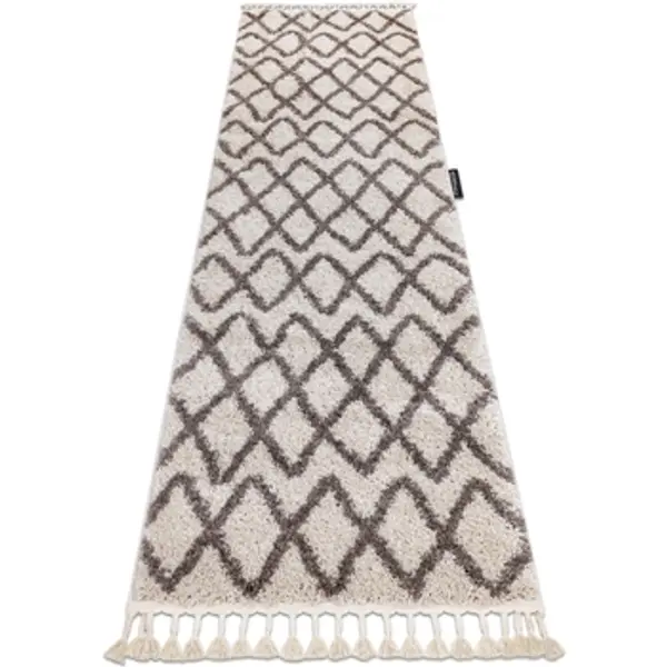 Rugsx Rugsx  Tepisi Tepih, Pločnik BERBER BENI krem - u 70x300 cm  Rugsx