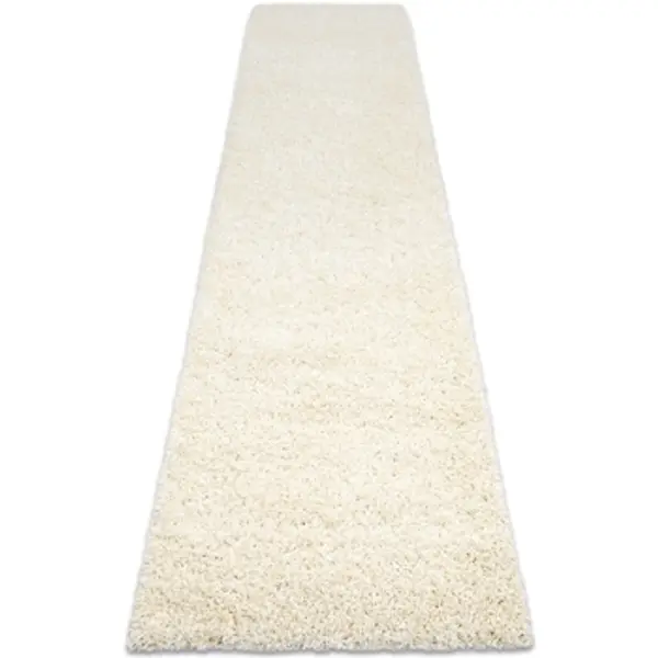 Rugsx Rugsx  Tepisi Tepih, Pločnik SOFFI shaggy 5cm krem - 70x250 cm  Rugsx