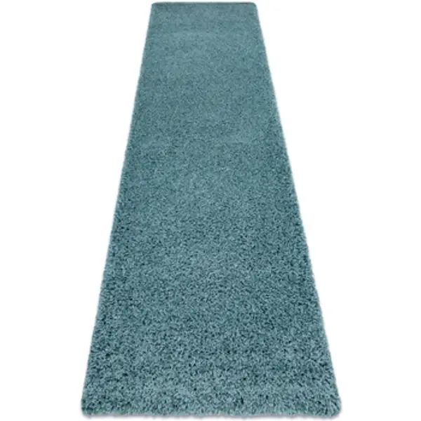 Rugsx Rugsx  Tepisi Tepih, Pločnik SOFFI shaggy 5cm plava - 70x200 cm  Rugsx