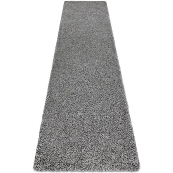 Rugsx Rugsx  Tepisi Tepih, Pločnik SOFFI shaggy 5cm Siva - 80x200 cm  Rugsx