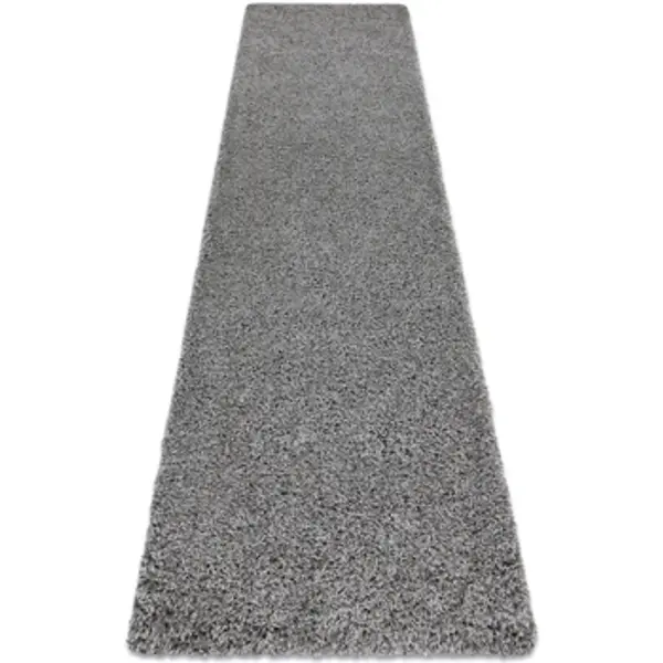 Rugsx Rugsx  Tepisi Tepih, Pločnik SOFFI shaggy 5cm Siva - 80x250 cm  Rugsx