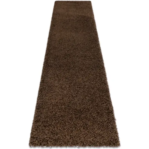 Rugsx Rugsx  Tepisi Tepih, Pločnik SOFFI shaggy 5cm smeđa - 80x200 cm  Rugsx