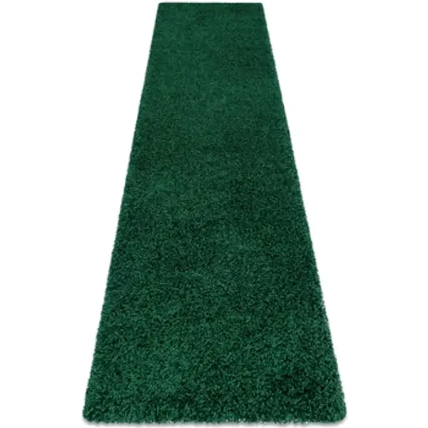 Rugsx Rugsx  Tepisi Tepih, Pločnik SOFFI shaggy 5cm tamnozelene boje 70x200 cm  Rugsx
