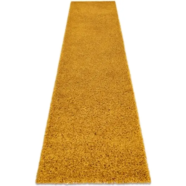 Rugsx Rugsx  Tepisi Tepih, Pločnik SOFFI shaggy 5cm zlatna - 70x250 cm  Rugsx