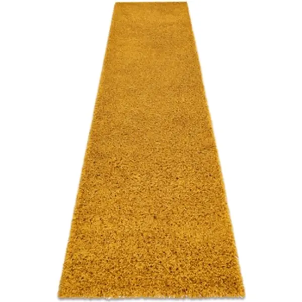 Rugsx Rugsx  Tepisi Tepih, Pločnik SOFFI shaggy 5cm zlatna - 80x200 cm  Rugsx