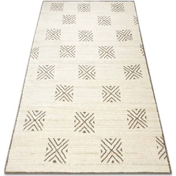 Rugsx Rugsx  Tepisi Tepih PURE Kvadrati geometrijski 5842-17731 krem / 240x330 cm  Rugsx