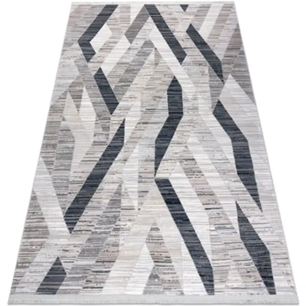 Rugsx Rugsx  Tepisi Tepih REBEC moderna resa 51166B Geometrijski - 80x150 cm  Rugsx
