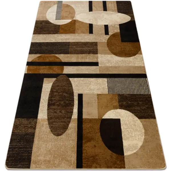 Rugsx Rugsx  Tepisi Tepih ROYAL 5376 Geometrijski, ovi - bež 200x290 cm  Rugsx