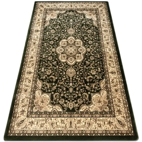 Rugsx Rugsx  Tepisi Tepih ROYAL AGY uzorak 0521 tamno zelena 150x300 cm  Rugsx