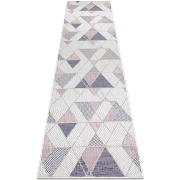 Rugsx Rugsx  Tepisi Tepih Runner NIZ SISAL SION Geometrijski, Trokuti 80x300 cm  Rugsx