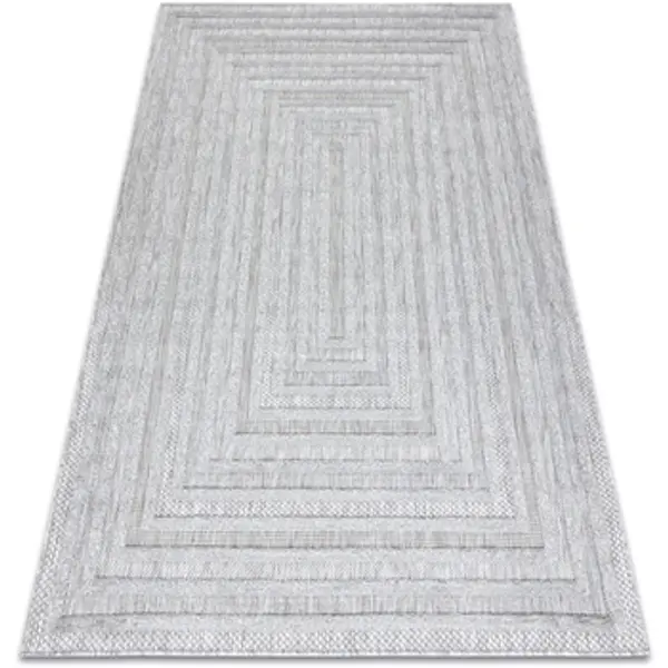 Rugsx Rugsx  Tepisi Tepih SANTO NIZ SISAL 0999 geometrijska siva 80x150 cm  Rugsx