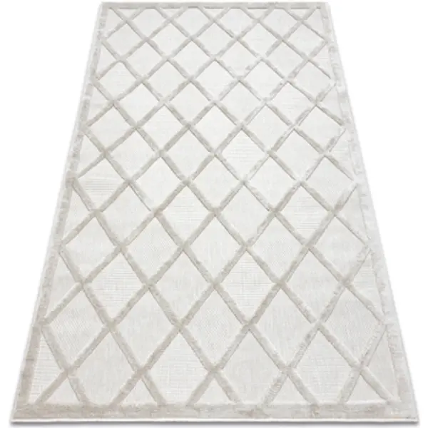 Rugsx Rugsx  Tepisi Tepih SANTO NIZ SISAL 58365B rešetka, trellis 140x190 cm  Rugsx