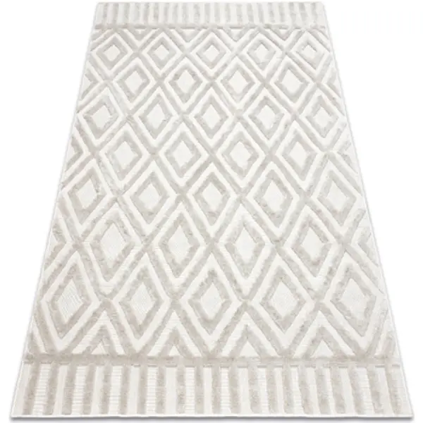 Rugsx Rugsx  Tepisi Tepih SANTO NIZ SISAL 58377 dijamant, geometrijski 80x150 cm  Rugsx
