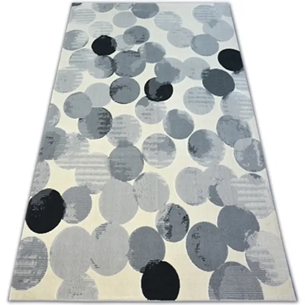 Rugsx Rugsx  Tepisi Tepih SCANDI 18461/752 - KOTAČA krem Siva 160x230 cm  Rugsx