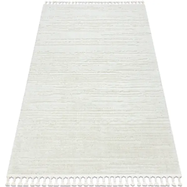 Rugsx Rugsx  Tepisi Tepih SEVILLA AC53B prugama,  Bijela rese 120x170 cm  Rugsx