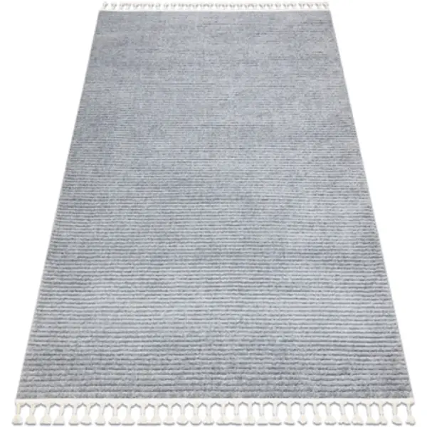 Rugsx Rugsx  Tepisi Tepih SEVILLA PC00B prugama,  Siva rese 120x170 cm  Rugsx