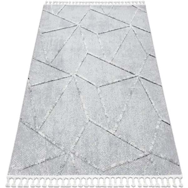 Rugsx Rugsx  Tepisi Tepih SEVILLA Z791C mozaik Siva / Bijela 160x220 cm  Rugsx