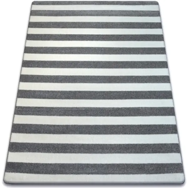 Rugsx Rugsx  Tepisi Tepih SKETCH - F758 siva/Bijela - Pruge 180x270 cm  Rugsx