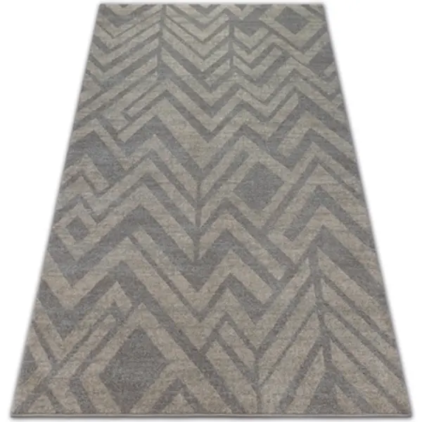 Rugsx Rugsx  Tepisi Tepih SOFT 8028 ETNO Riblja kost smeđa 180x270 cm  Rugsx