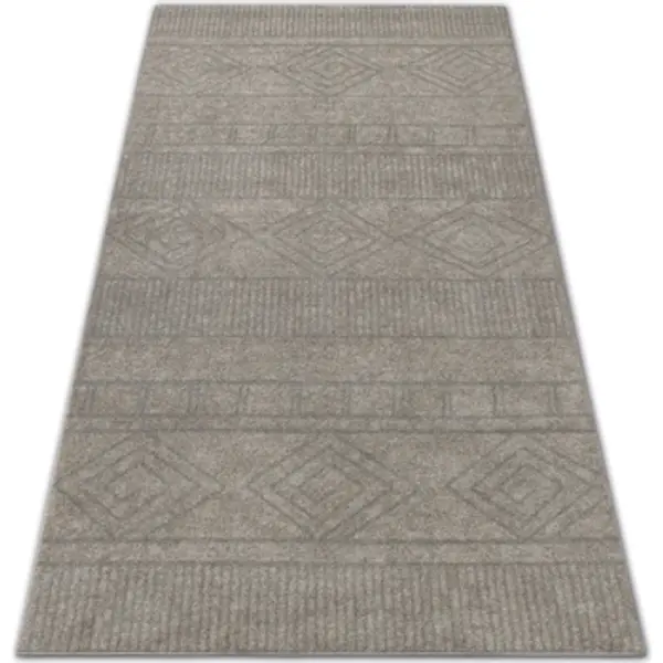 Rugsx Rugsx  Tepisi Tepih SOFT 8040 AZTEC BOHO krem / 120x170 cm  Rugsx