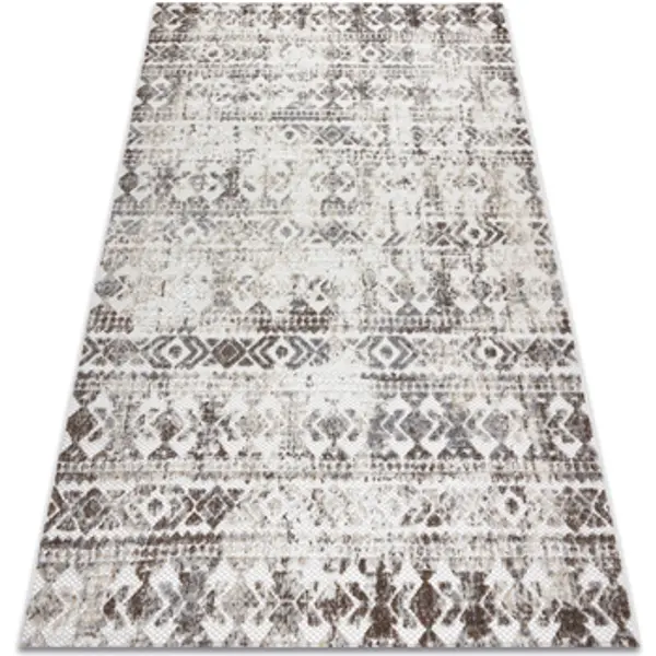 Rugsx Rugsx  Tepisi Tepih Strukturne SOLE D3732 Aztečki, dijamant - 160x220 cm  Rugsx