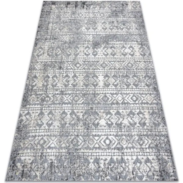 Rugsx Rugsx  Tepisi Tepih Strukturne SOLE D3732 Aztečki, dijamant - 80x150 cm  Rugsx