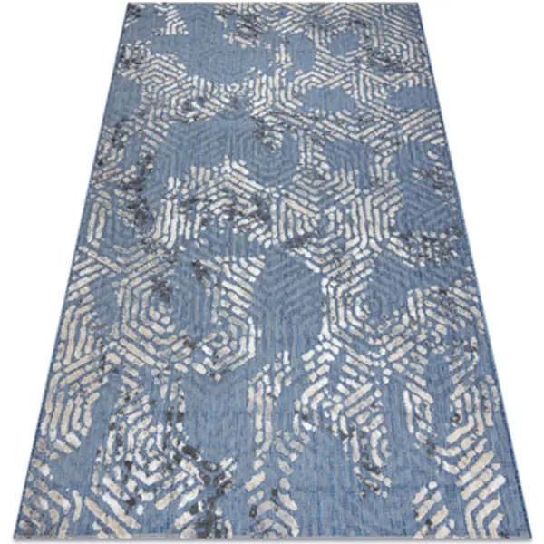 Rugsx Rugsx  Tepisi Tepih Strukturne SOLE D3841 šesterokuta - Ravno 200x290 cm  Rugsx