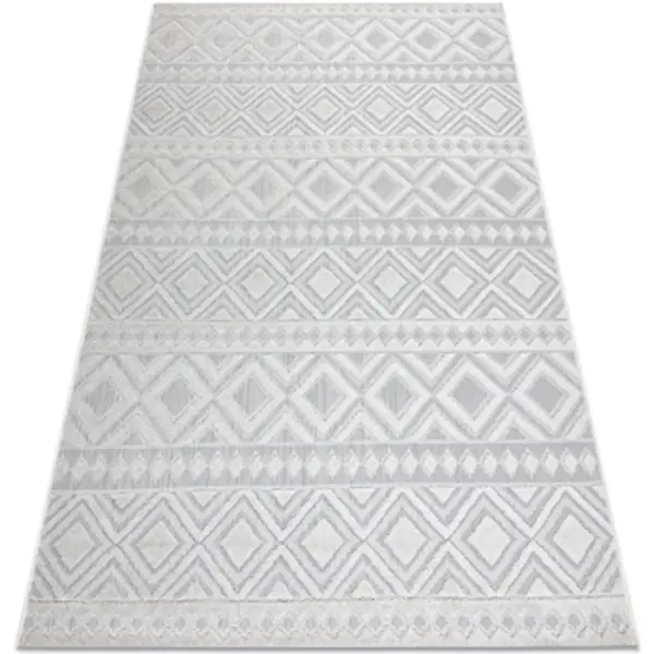 Rugsx Rugsx  Tepisi Tepih Strukturne SOLE D3851 Boho, dijamant - 180x270 cm  Rugsx