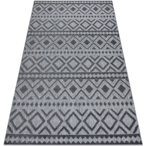 Rugsx Rugsx  Tepisi Tepih Strukturne SOLE D3852 Boho, dijamant - 80x150 cm  Rugsx