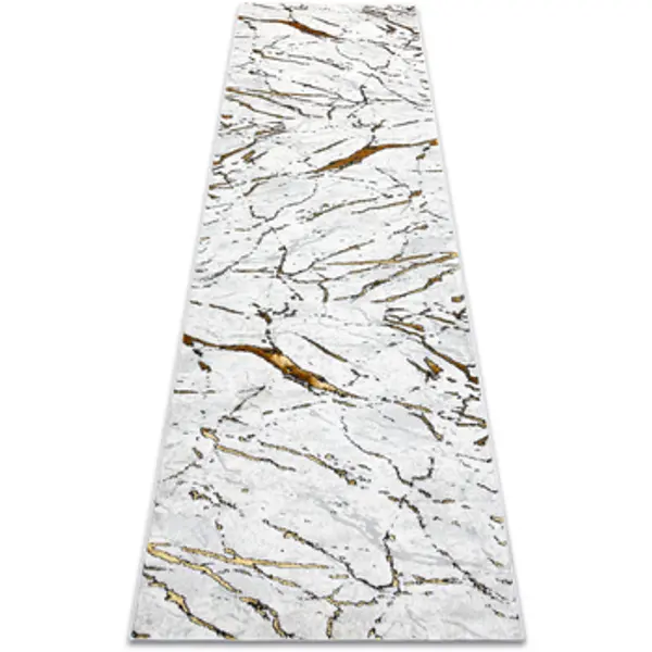 Rugsx Rugsx  Tepisi Tepih, trkač ALLURE 1963 Mramor - Strukturan, 80x200 cm  Rugsx