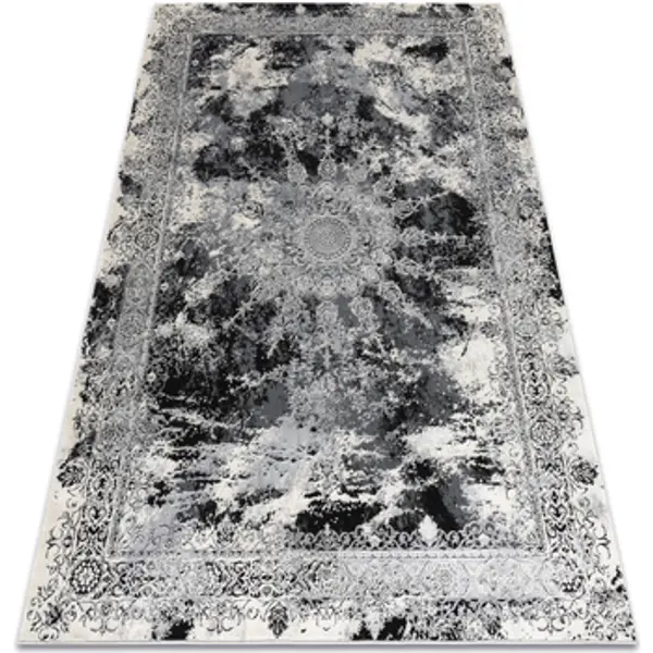 Rugsx Rugsx  Tepisi Tepih VINCI 1407 moderna Rozeta berba gumiran 80x150 cm  Rugsx