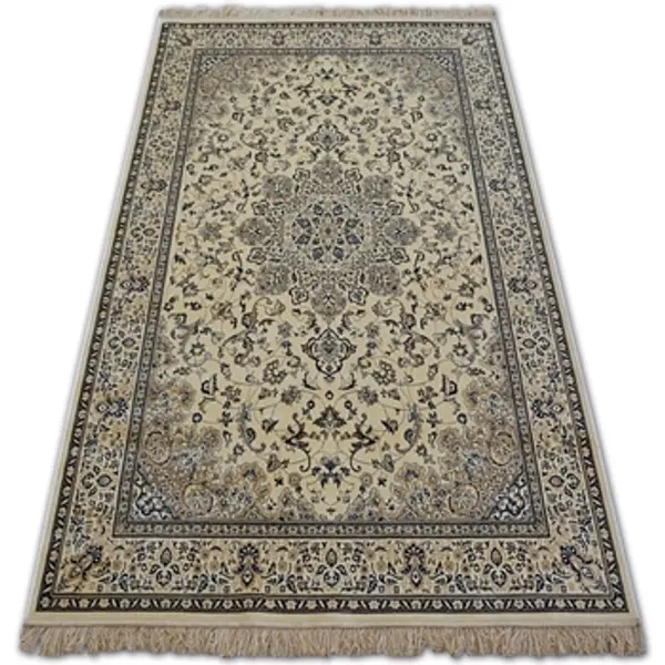 Rugsx Rugsx  Tepisi Tepih WINDSOR 22915 ROZETA JACQUARD Ivory/plava 160x230 cm  Rugsx