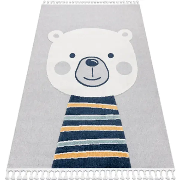 Rugsx Rugsx  Tepisi Tepih YOYO GD50 sivo / bijelo - 200x290 cm  Rugsx