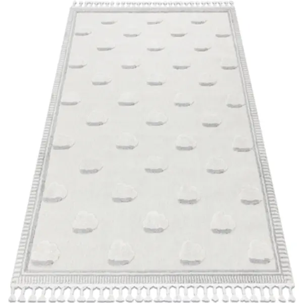 Rugsx Rugsx  Tepisi Tepih YOYO GD62 bijelo / sivo - 80x150 cm  Rugsx