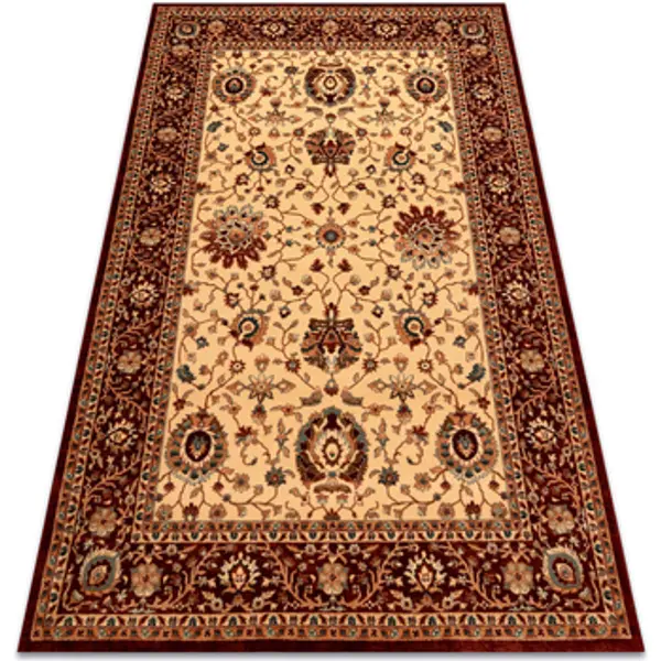Rugsx Rugsx  Tepisi Vuna Tepih KASHQAI 4303 106 Cvijeće, okvir 120x170 cm  Rugsx