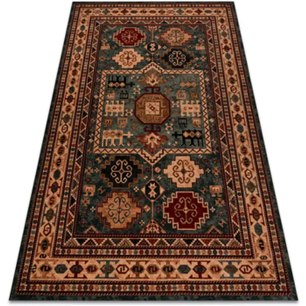 Rugsx Rugsx  Tepisi Vuna Tepih KASHQAI 4306 400 orijentalni, okvir 200x300 cm  Rugsx