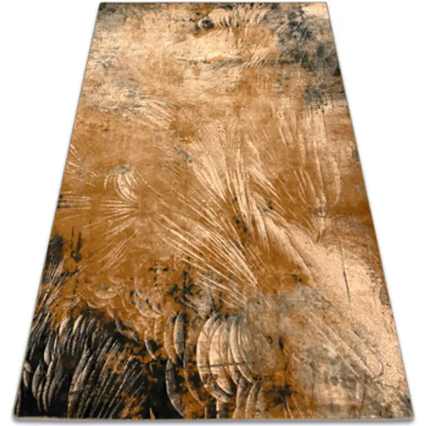 Rugsx Rugsx  Tepisi Vuna Tepih OMEGA Abu Apstrakcija kamel 200x300 cm  Rugsx