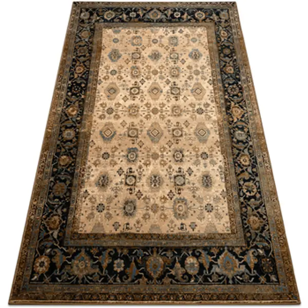 Rugsx Rugsx  Tepisi Vuna Tepih OMEGA AVILA Ornament okvir cognac 200x300 cm  Rugsx