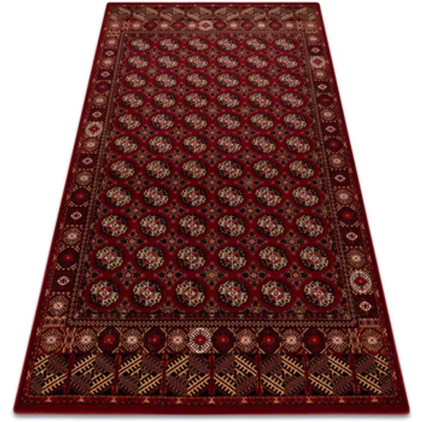 Rugsx Rugsx  Tepisi Vuna Tepih OMEGA BUCHARA okvir, ovi rubin 200x300 cm  Rugsx