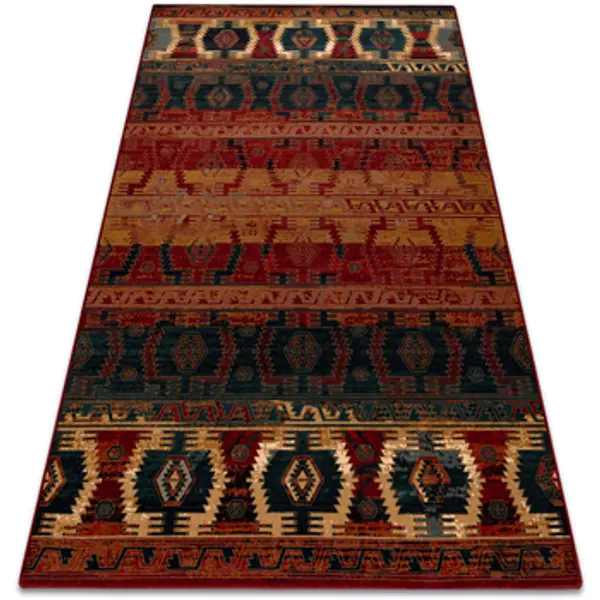 Rugsx Rugsx  Tepisi Vuna Tepih OMEGA TAPAS etnički, svijetla rubin 200x300 cm  Rugsx