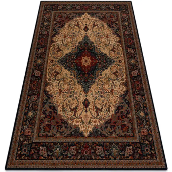 Rugsx Rugsx  Tepisi Vuna Tepih SUPERIOR PIENA rozeta kamel  200x300 cm  Rugsx