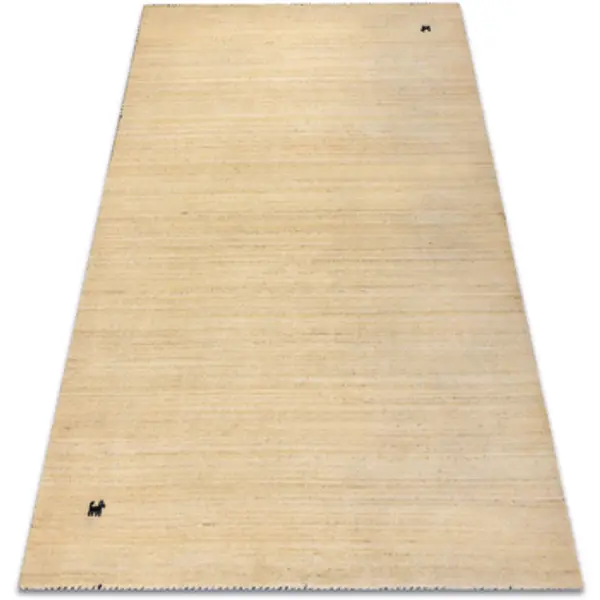 Rugsx Rugsx  Tepisi Vuneni tepih GABBEH LOOM natural svijetla bež 120x180 cm  Rugsx