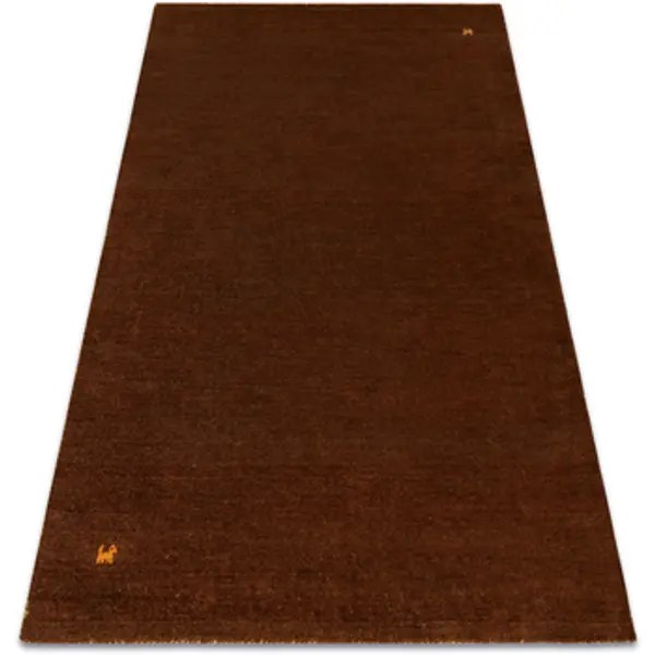 Rugsx Rugsx  Tepisi Vuneni tepih GABBEH LOOM smeđa - RUČNO 125x180 cm  Rugsx