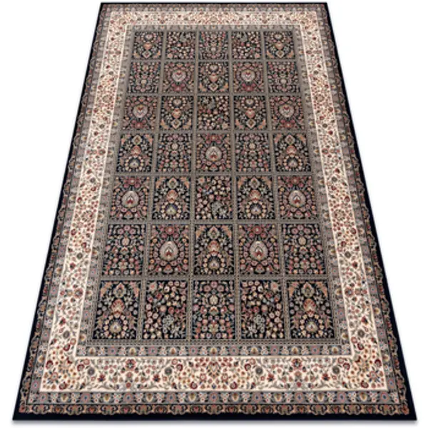 Rugsx Rugsx  Tepisi Vuneni tepih NAIN Cvijeće, okvir 1181/51011 tamno 240x340 cm  Rugsx