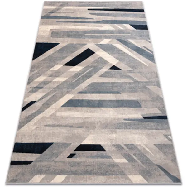 Rugsx Rugsx  Tepisi Vuneni tepih NAIN Geometrijski 7706/51655 bež / 200x300 cm  Rugsx