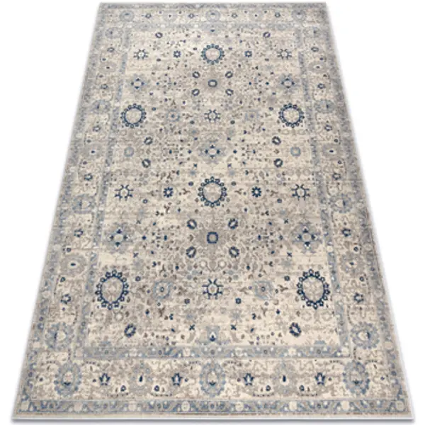 Rugsx Rugsx  Tepisi Vuneni tepih NAIN Okvir ornament 7586/51935 bež 240x340 cm  Rugsx