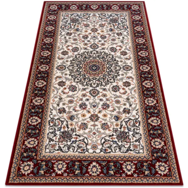 Rugsx Rugsx  Tepisi Vuneni tepih NAIN Ornament, okvir 6635/51036 bež 200x300 cm  Rugsx