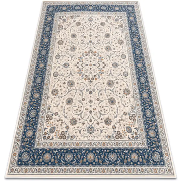 Rugsx Rugsx  Tepisi Vuneni tepih NAIN Ornament, okvir, 7179/51613 bež 200x300 cm  Rugsx